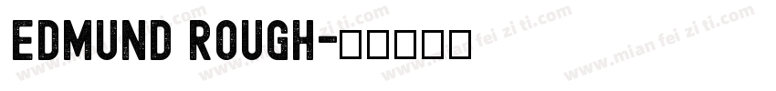 Edmund Rough字体转换